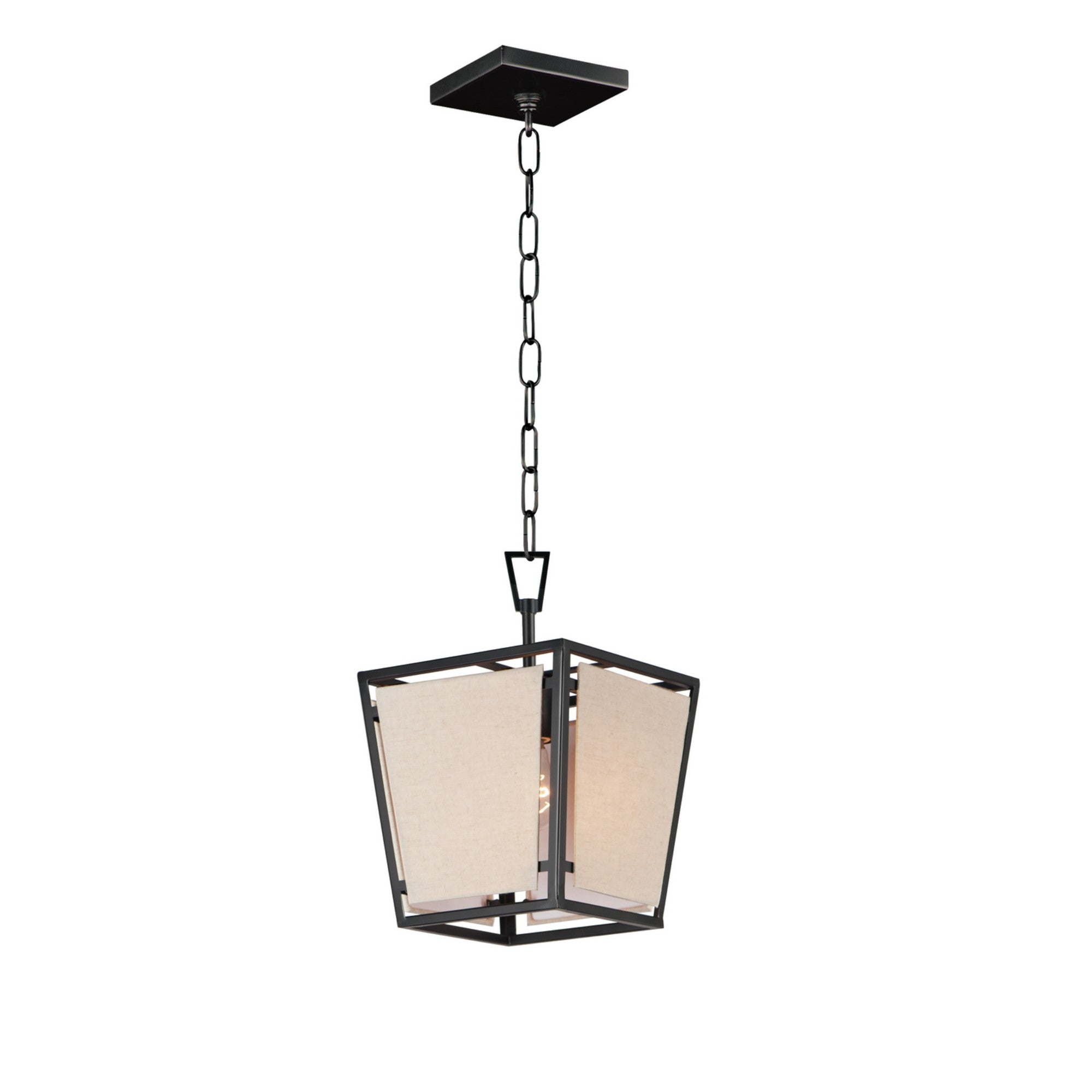 Montauk 14" Pendant, Black Finish