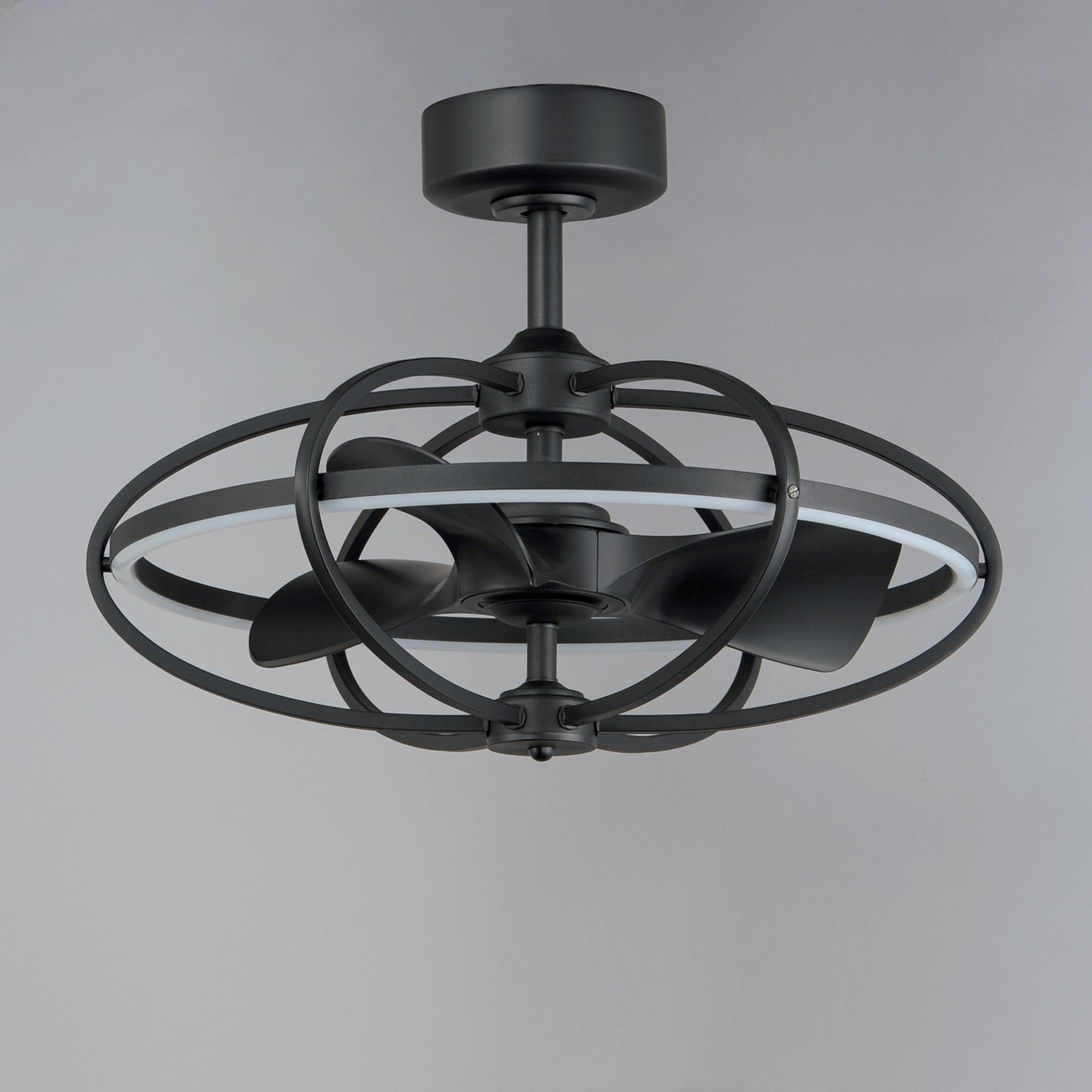 Corona Wifi-Enabled LED Fandelight 28 Inch Black Finish - Bees Lighting