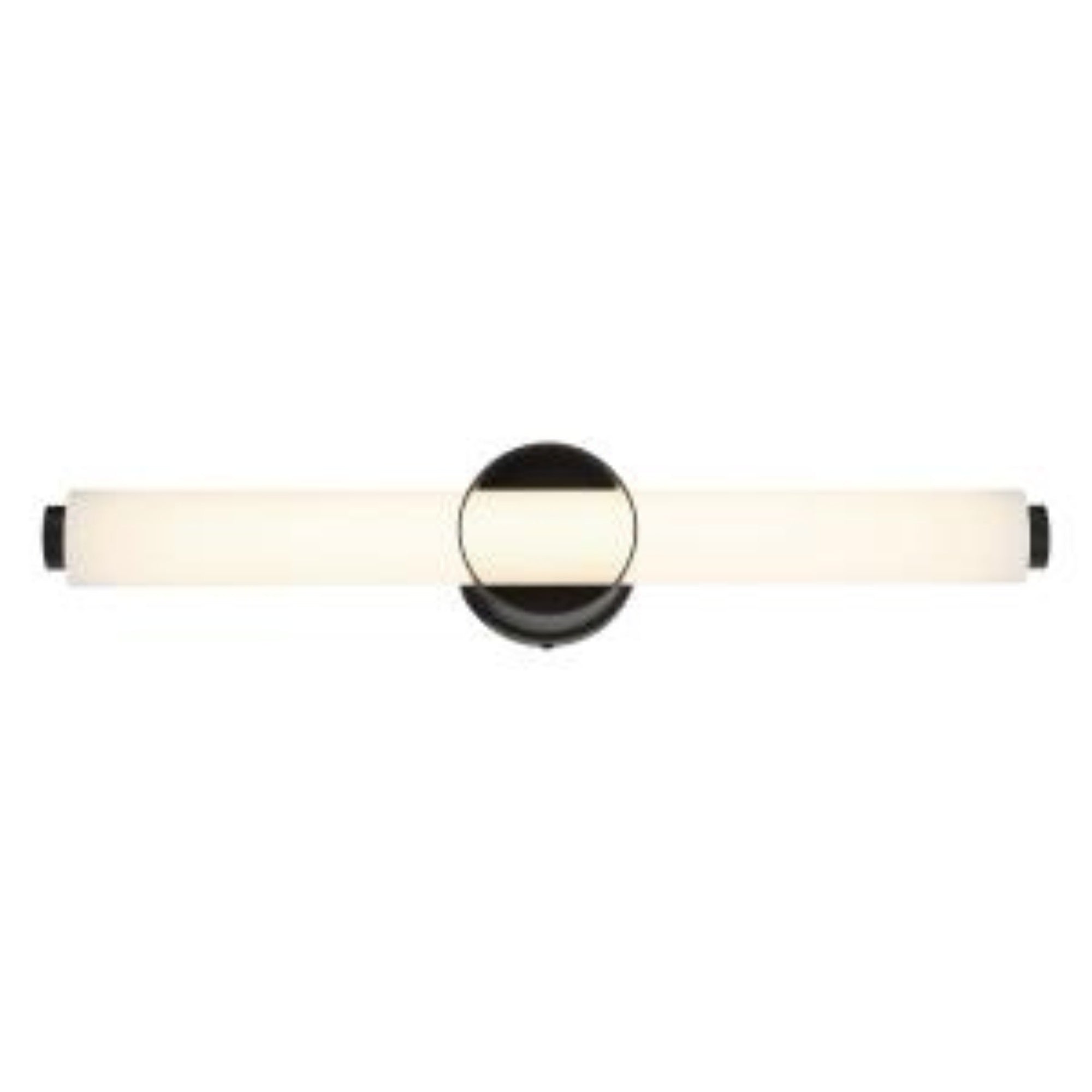 Santoro 25" LED Vanity, Black Finish - Bees Lighting