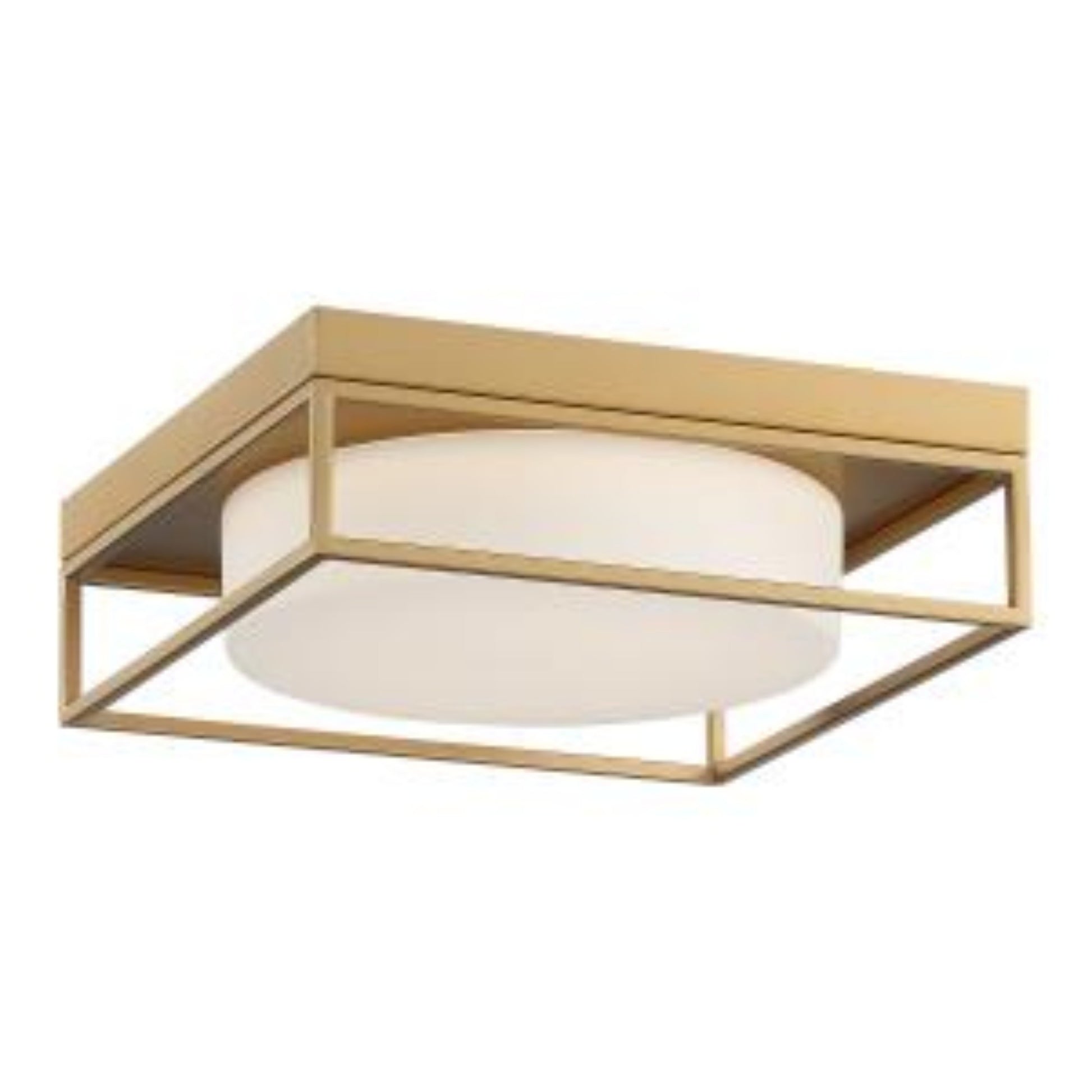 Rover 12" LED Flush Mount, Gold Finish - Bees Lighting