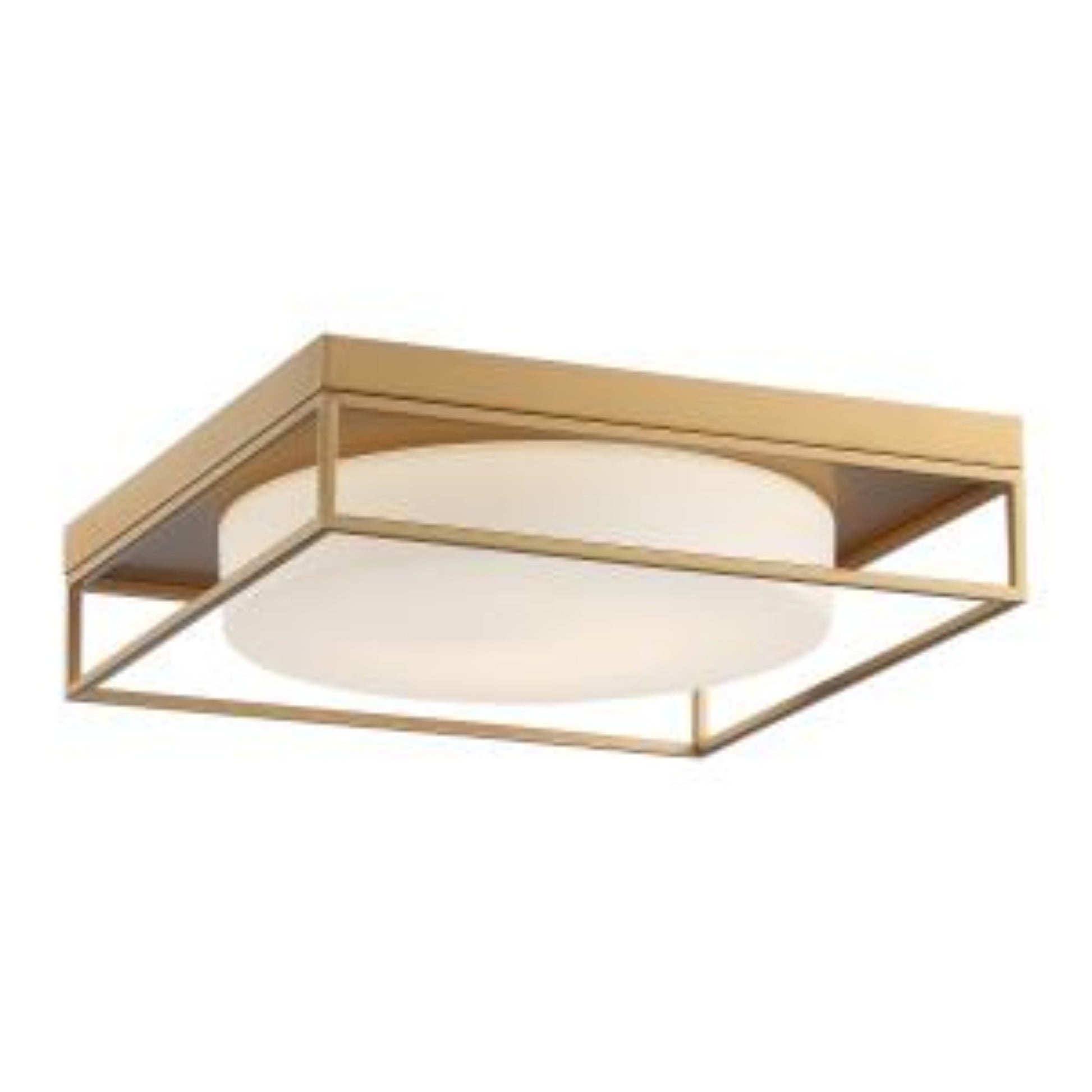 Rover 15" LED Flush Mount, Gold Finish - Bees Lighting