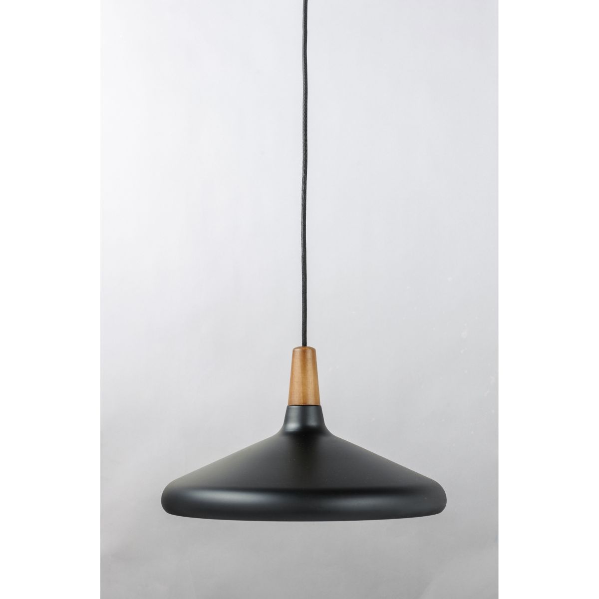 Nordic 15 in. Pendant Light Black Finish - Bees Lighting