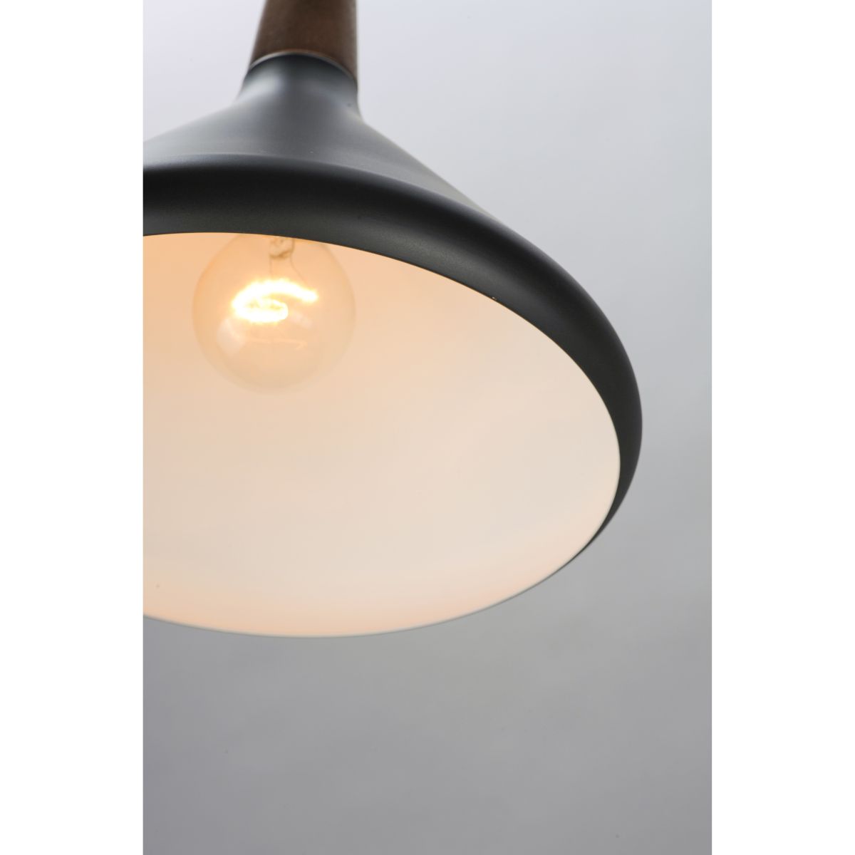 Nordic 15 in. Pendant Light Black Finish - Bees Lighting