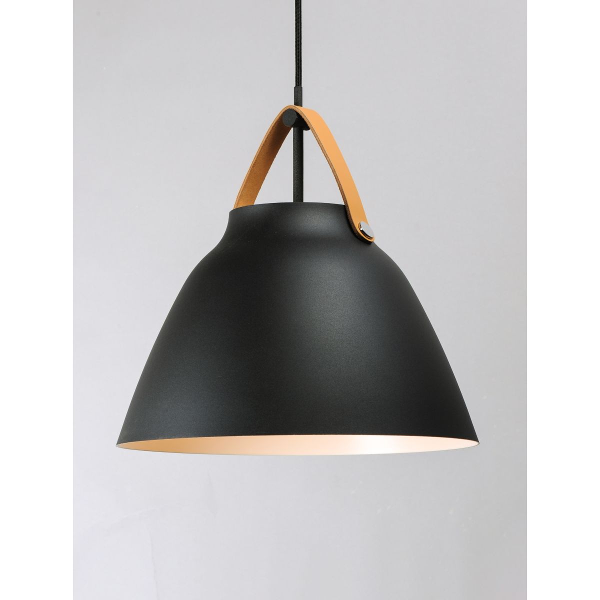 Nordic 20 in. Pendant Light Black Finish - Bees Lighting