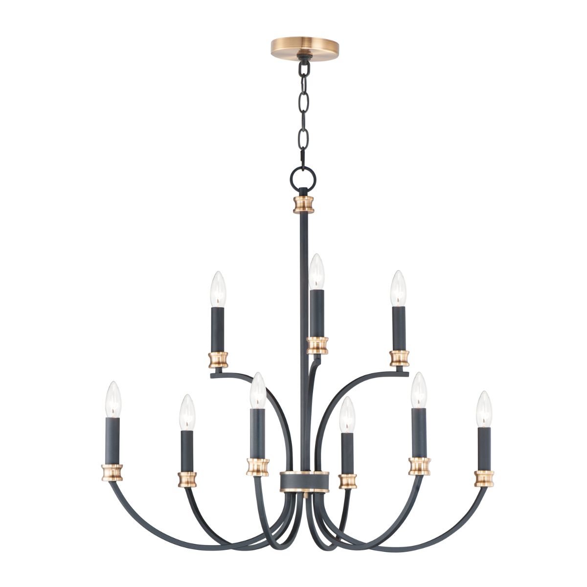 Charlton 30 in. 9 Lights Chandelier - Bees Lighting