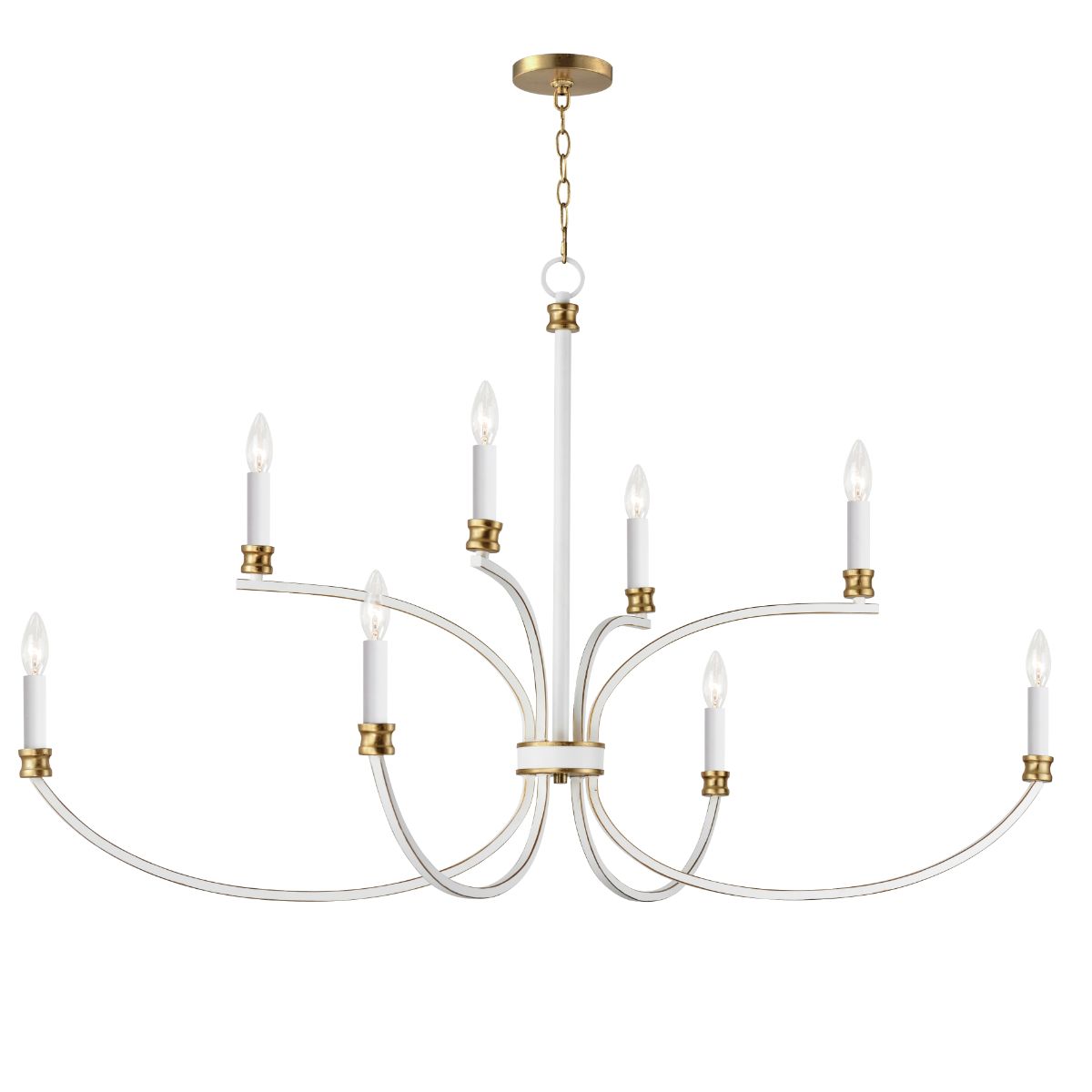 Charlton 48 in. 8 Lights Chandelier - Bees Lighting