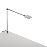 Mosso Pro Silver Contemporary LED Desk Lamp with Through-Table Mount - Bees Lighting