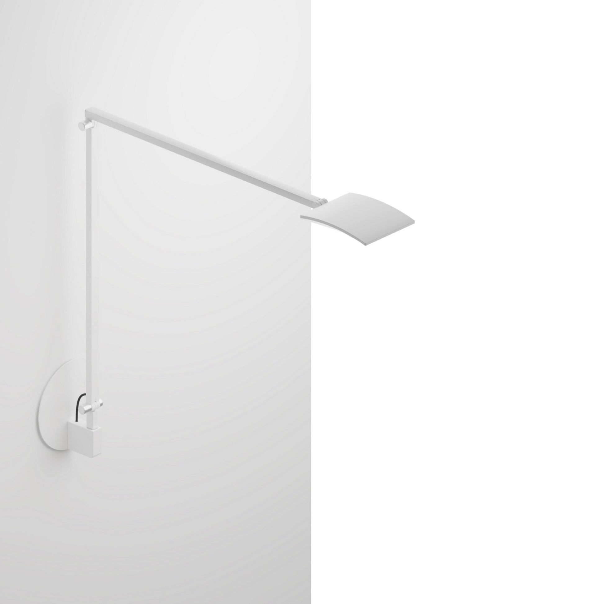 Mosso Pro Contemporary Hardwire Wall Mount LED Plug In Swing Arm Wall Lamp - Bees Lighting