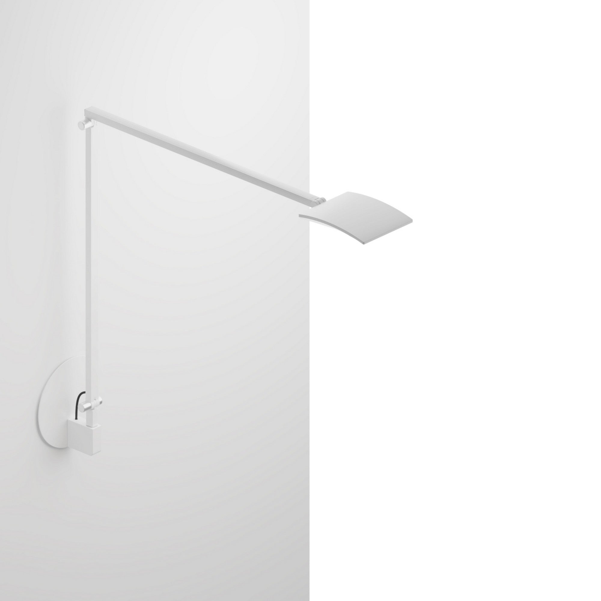 Mosso Pro Contemporary Hardwire Wall Mount LED Plug In Swing Arm Wall Lamp - Bees Lighting