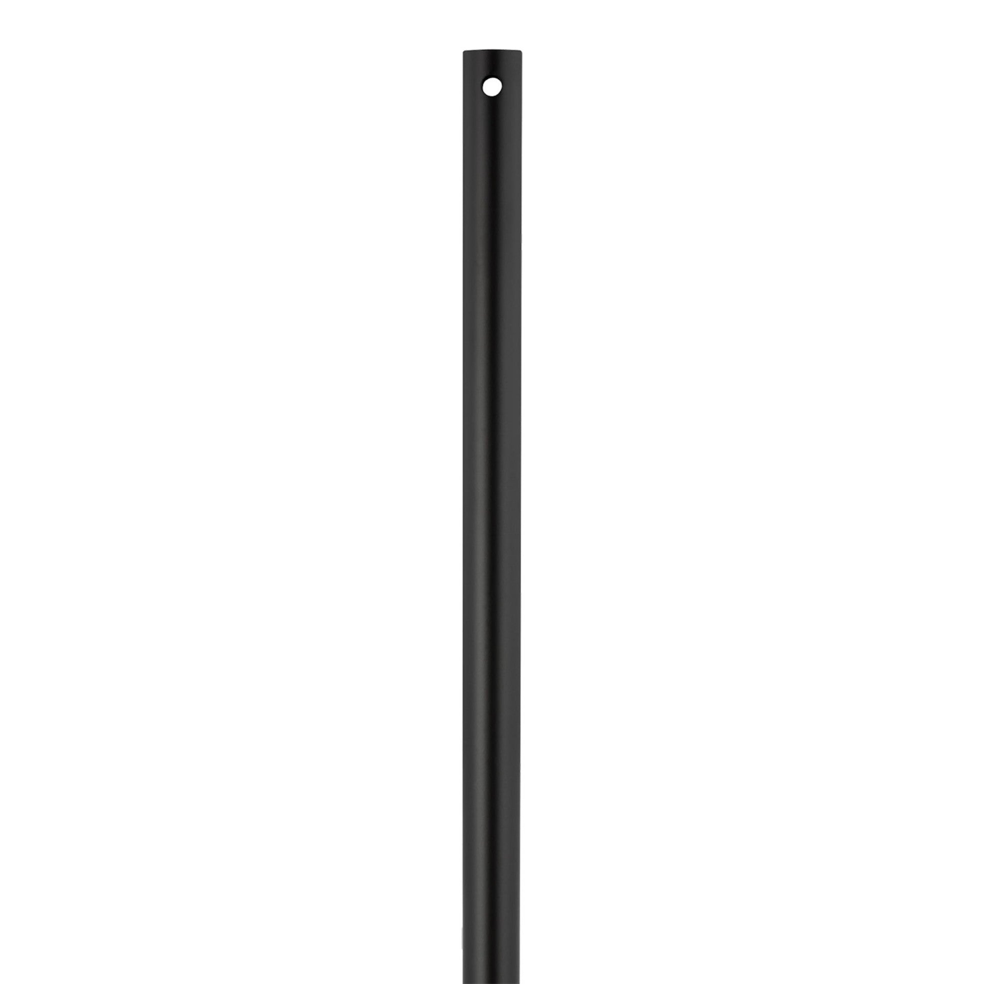 Visual Comfort 12" Midnight Black Coastal Downrod