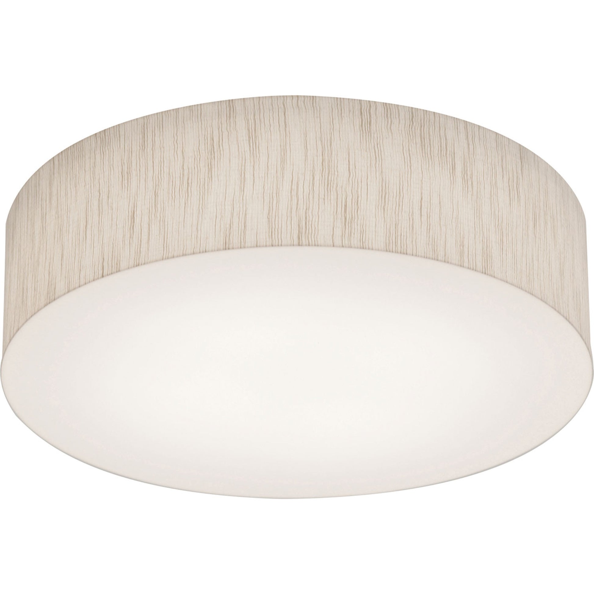 Anton 19" LED Flush Mount, Jute Finish - Bees Lighting