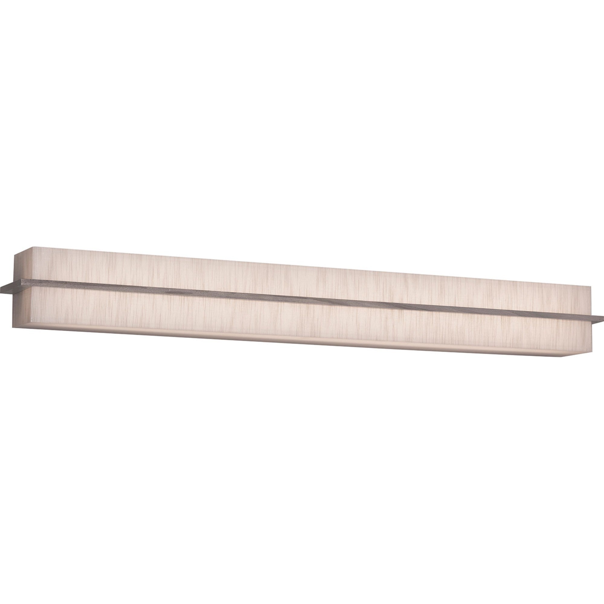 Apex 27" LED Vanity, Jute/Weathered Grey Finish - Bees Lighting