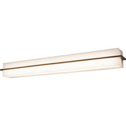 Apex 51" LED Vanity, Jute/Espresso Finish - Bees Lighting