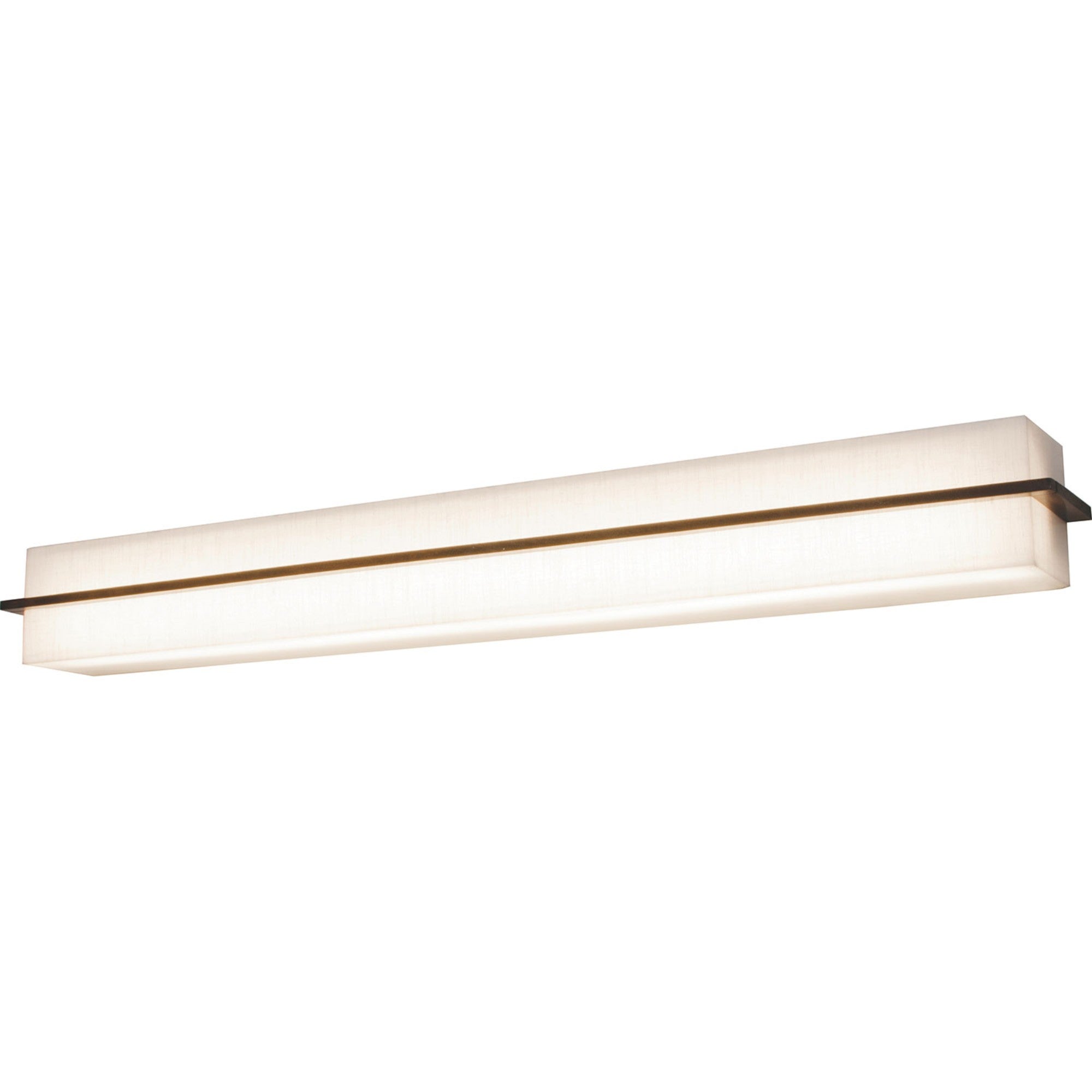 Apex 51" LED Vanity, Jute/Espresso Finish - Bees Lighting