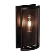 Austin 11" Wall Sconce, Bronze Finish - Bees Lighting