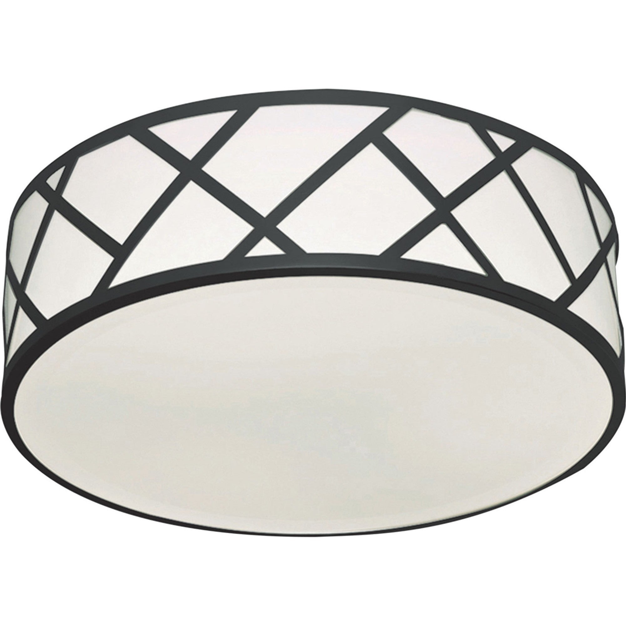 Haven 13" LED Flush Mount, 3CCT, Black Finish - Bees Lighting