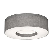 Montclair 15" LED Flush Mount, Grey Finish - Bees Lighting