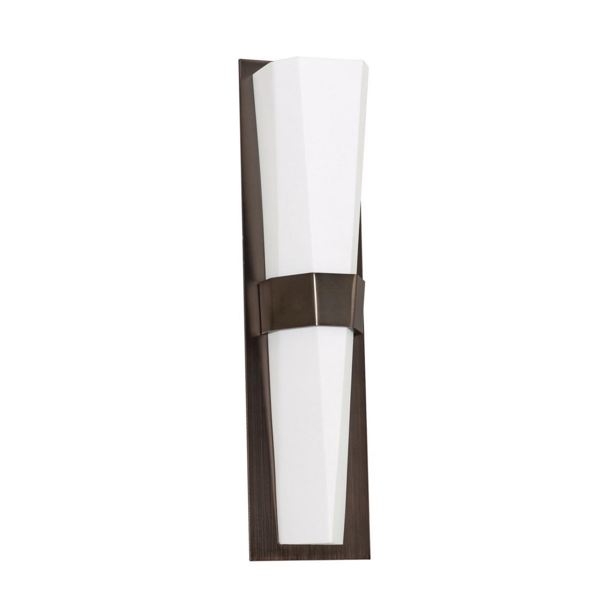 Sorrento 19" LED Wall Sconce, Oakley Bronze Finish - Bees Lighting