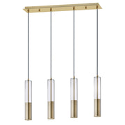 Torch LED 4-Light Linear Pendant - Bees Lighting