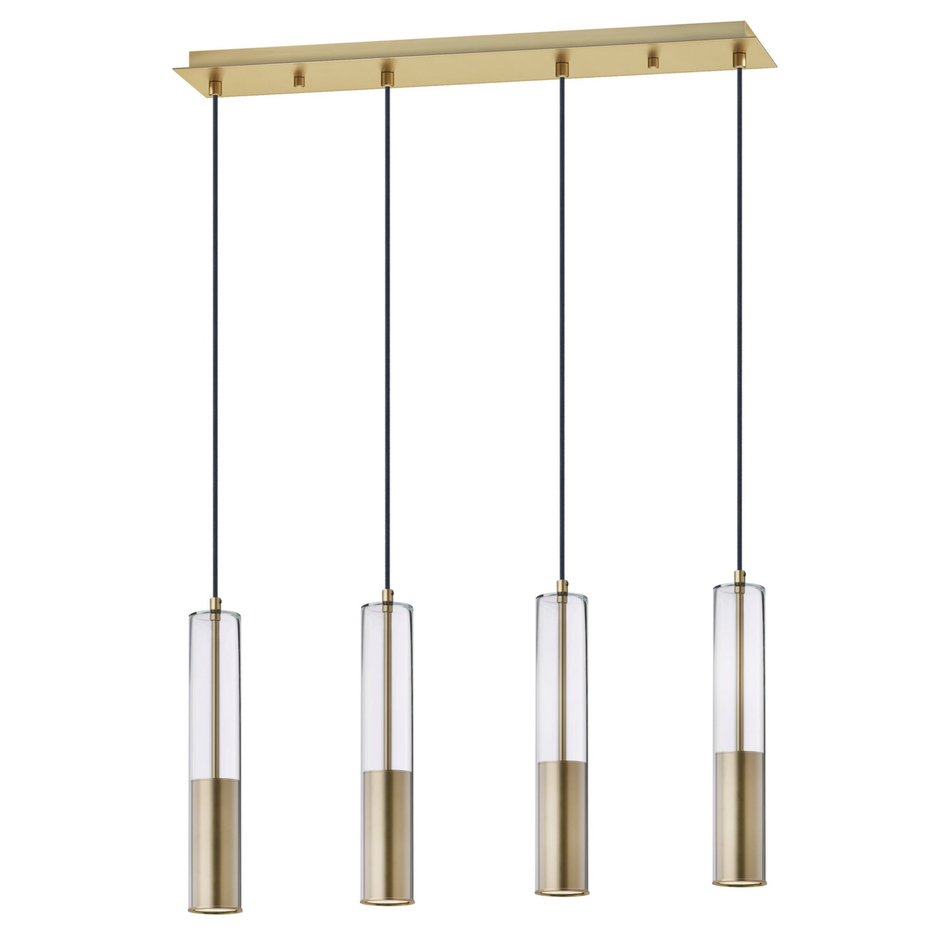 Torch LED 4-Light Linear Pendant - Bees Lighting