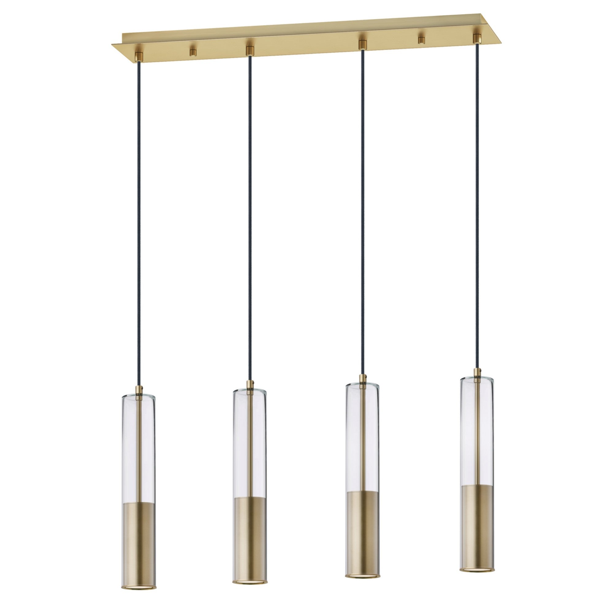 Torch LED 4-Light Linear Pendant - Bees Lighting