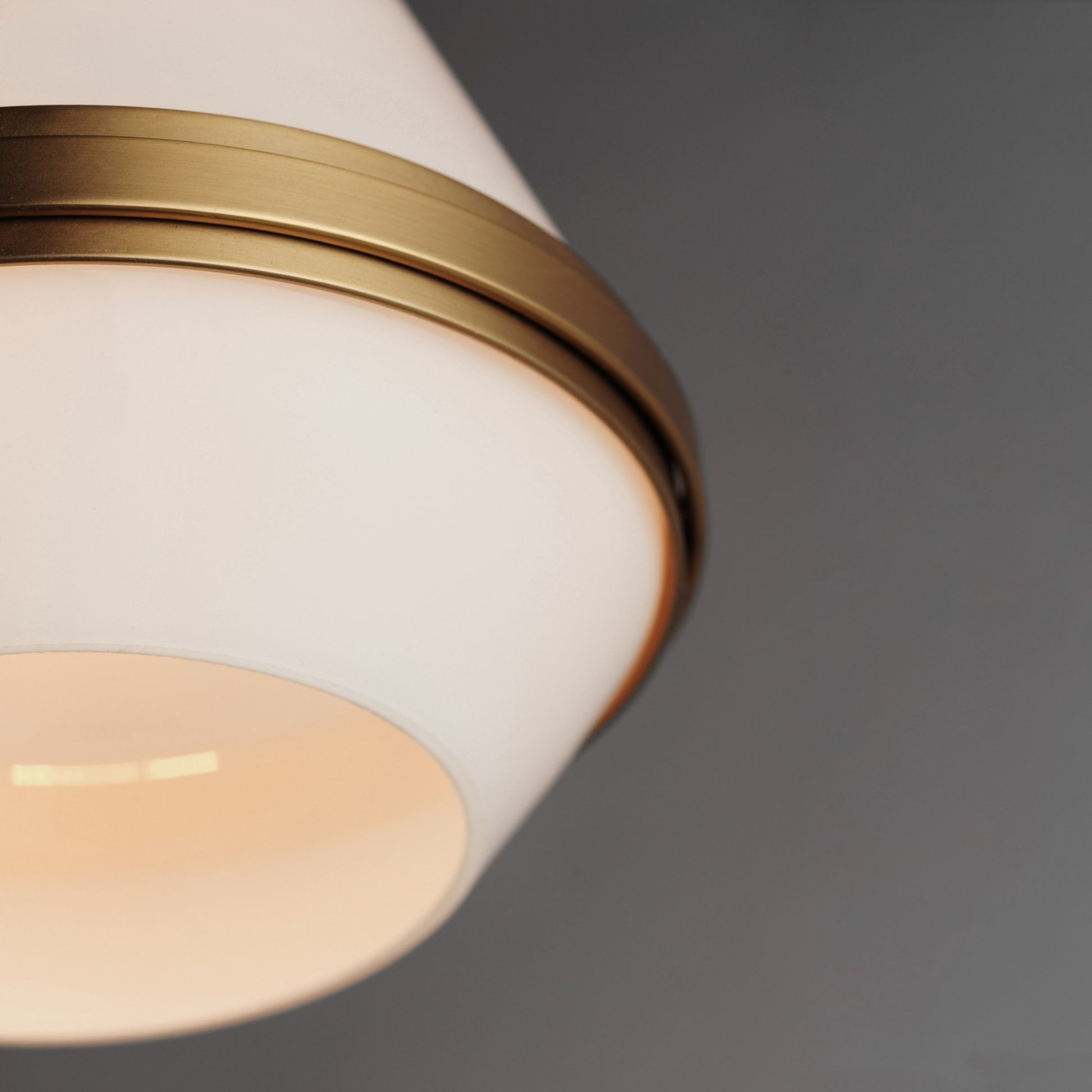 Giza 10" Mini Pendant, Satin Brass Finish - Bees Lighting