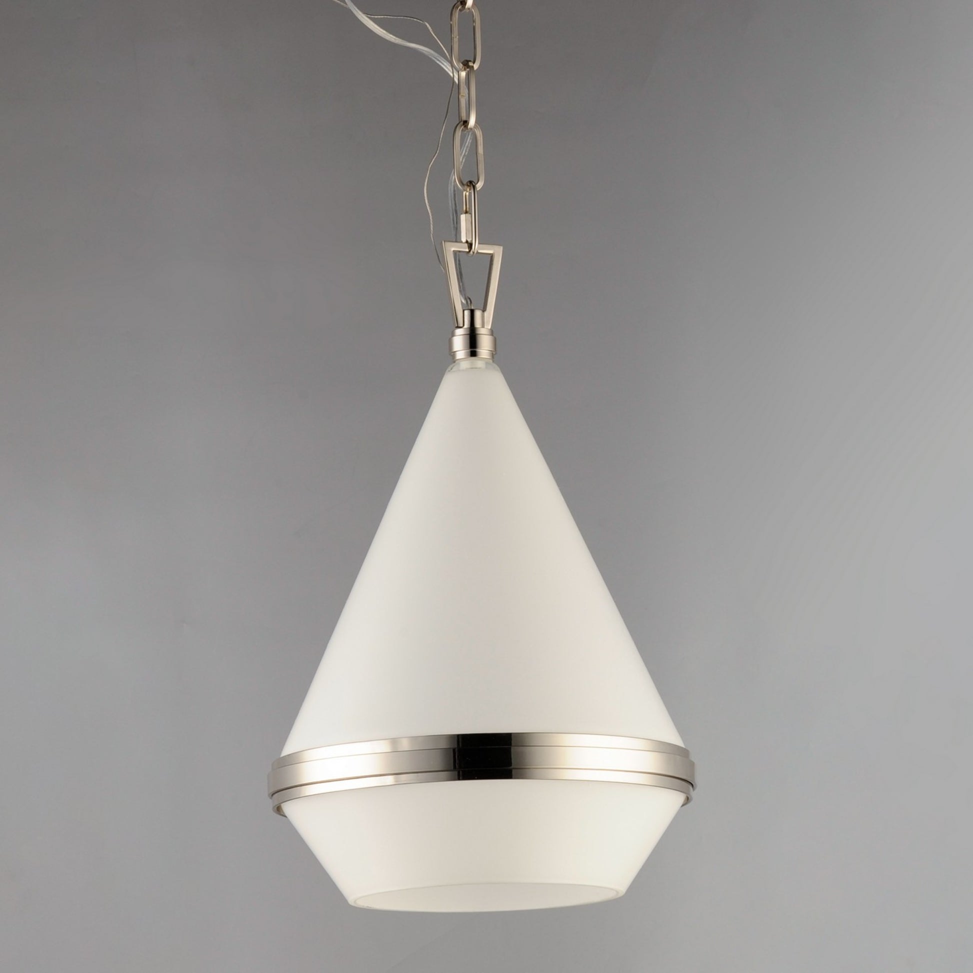 Giza 18" Pendant, Polished Nickel Finish - Bees Lighting