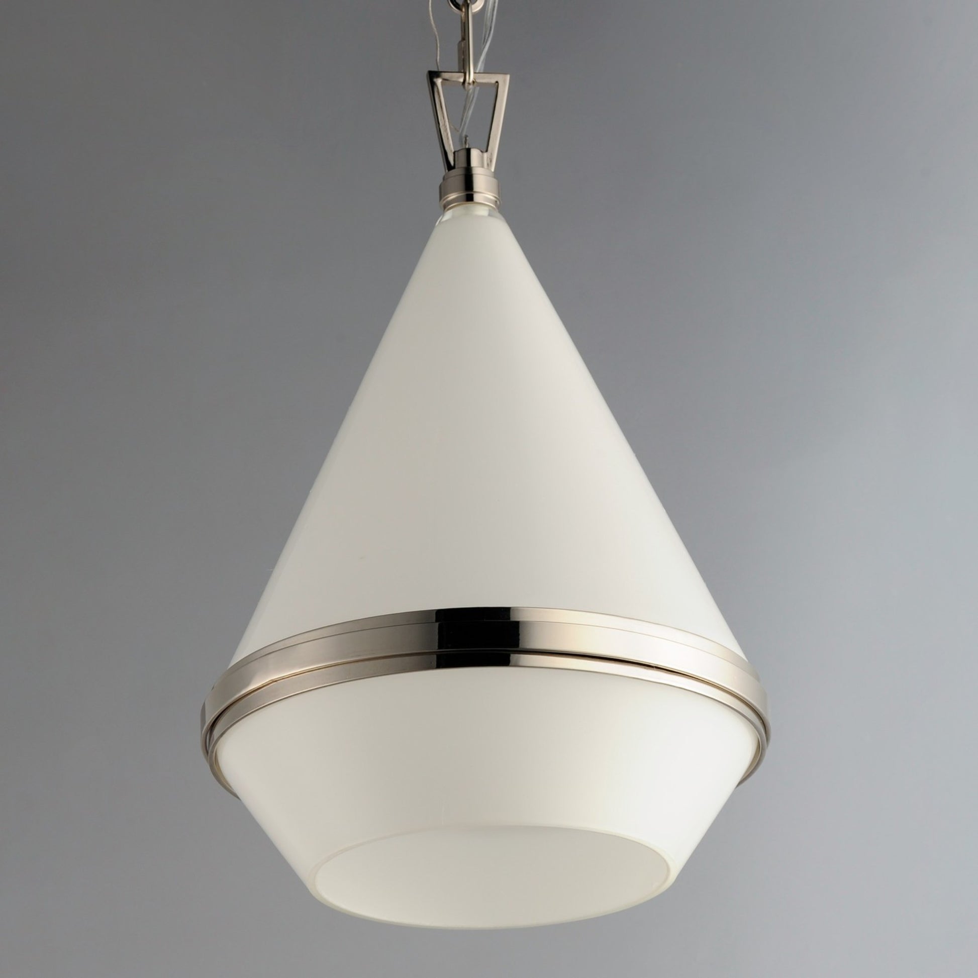 Giza 18" Pendant, Polished Nickel Finish - Bees Lighting