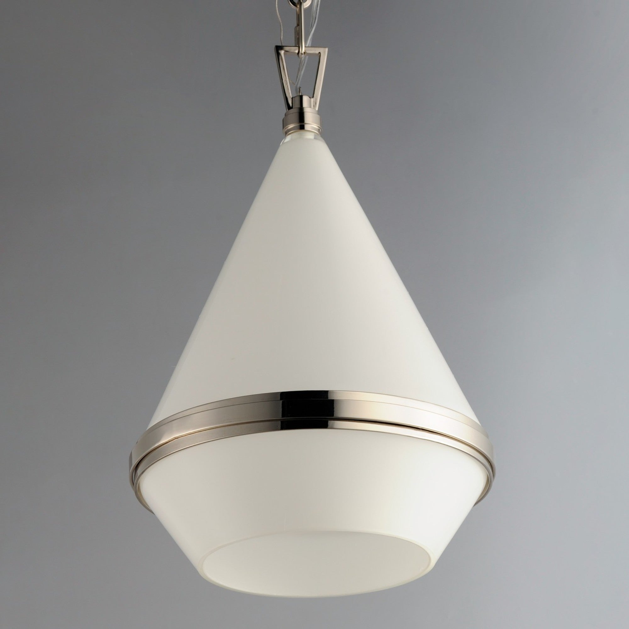 Giza 18" Pendant, Polished Nickel Finish - Bees Lighting