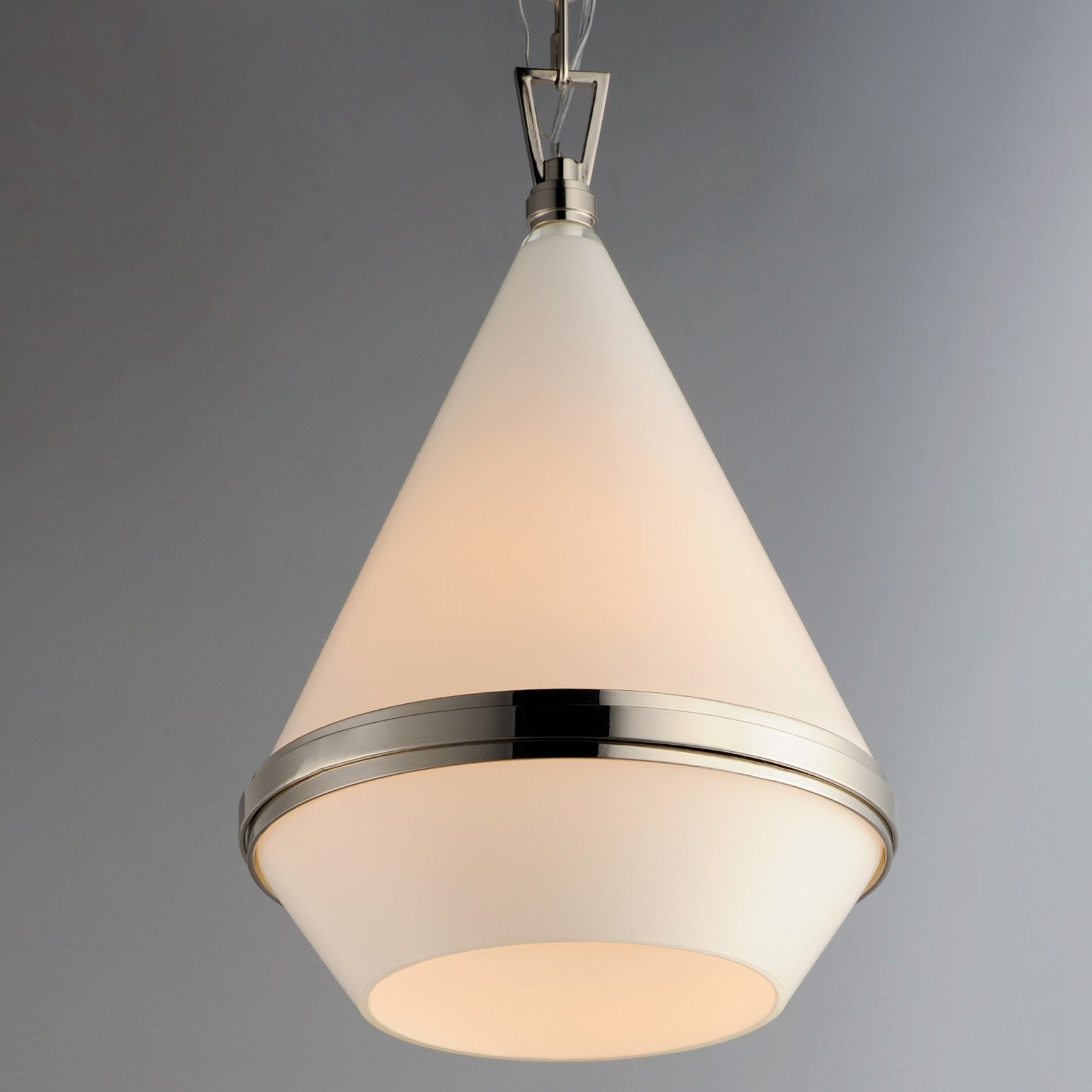 Giza 18" Pendant, Polished Nickel Finish - Bees Lighting