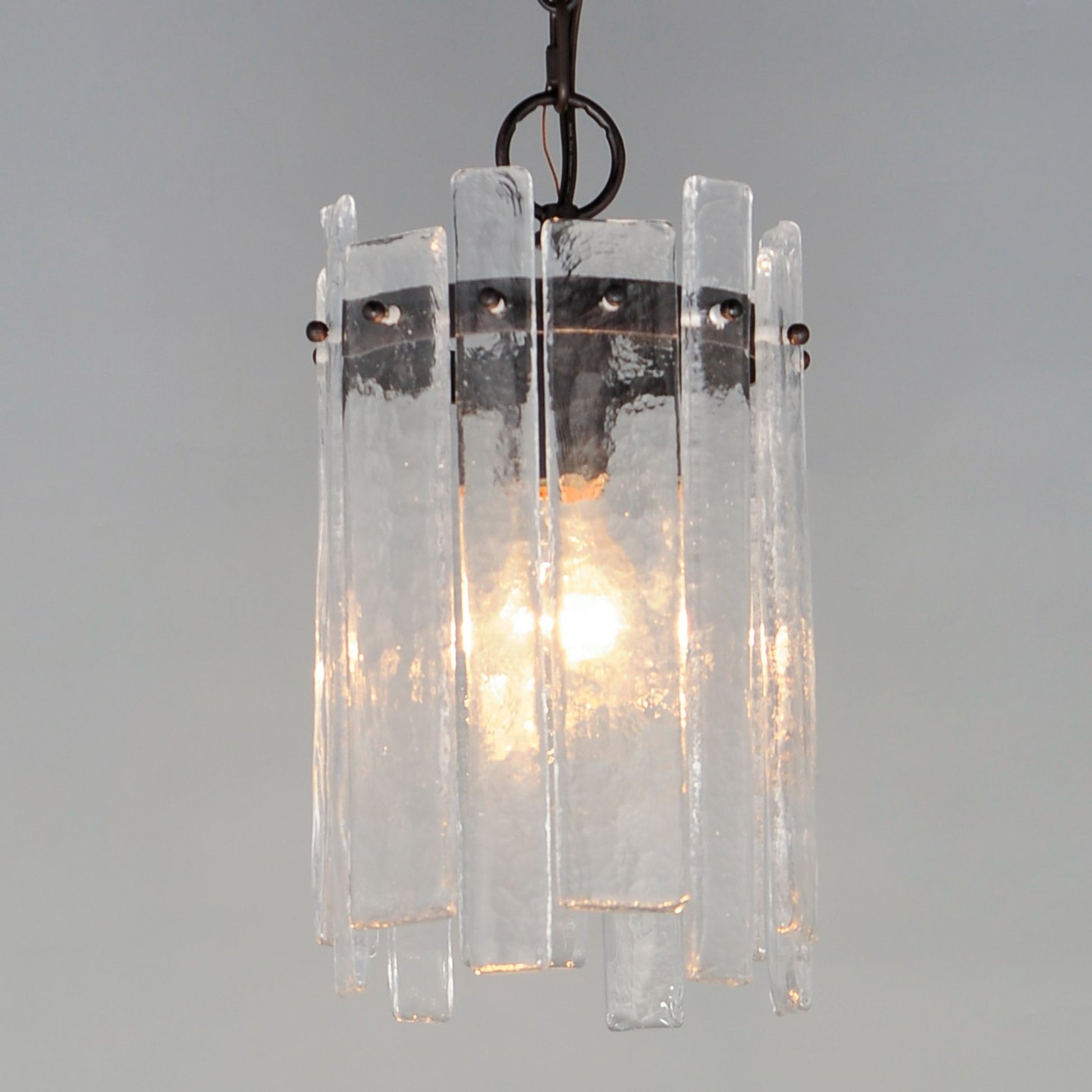 Warren 12" Pendant, Dark Bronze Finish - Bees Lighting