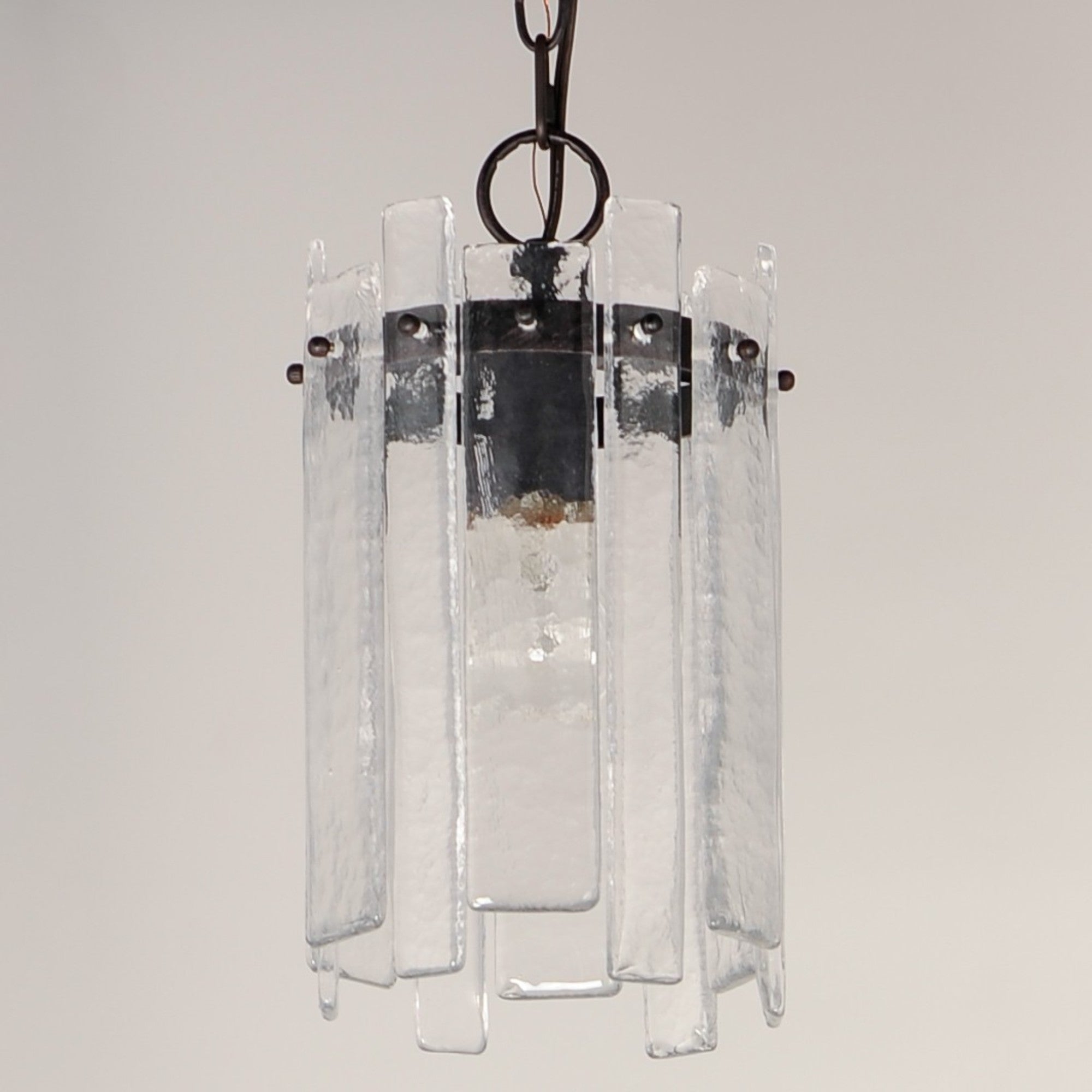 Warren 12" Pendant, Dark Bronze Finish - Bees Lighting