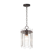 Warren 12" Pendant, Dark Bronze Finish - Bees Lighting