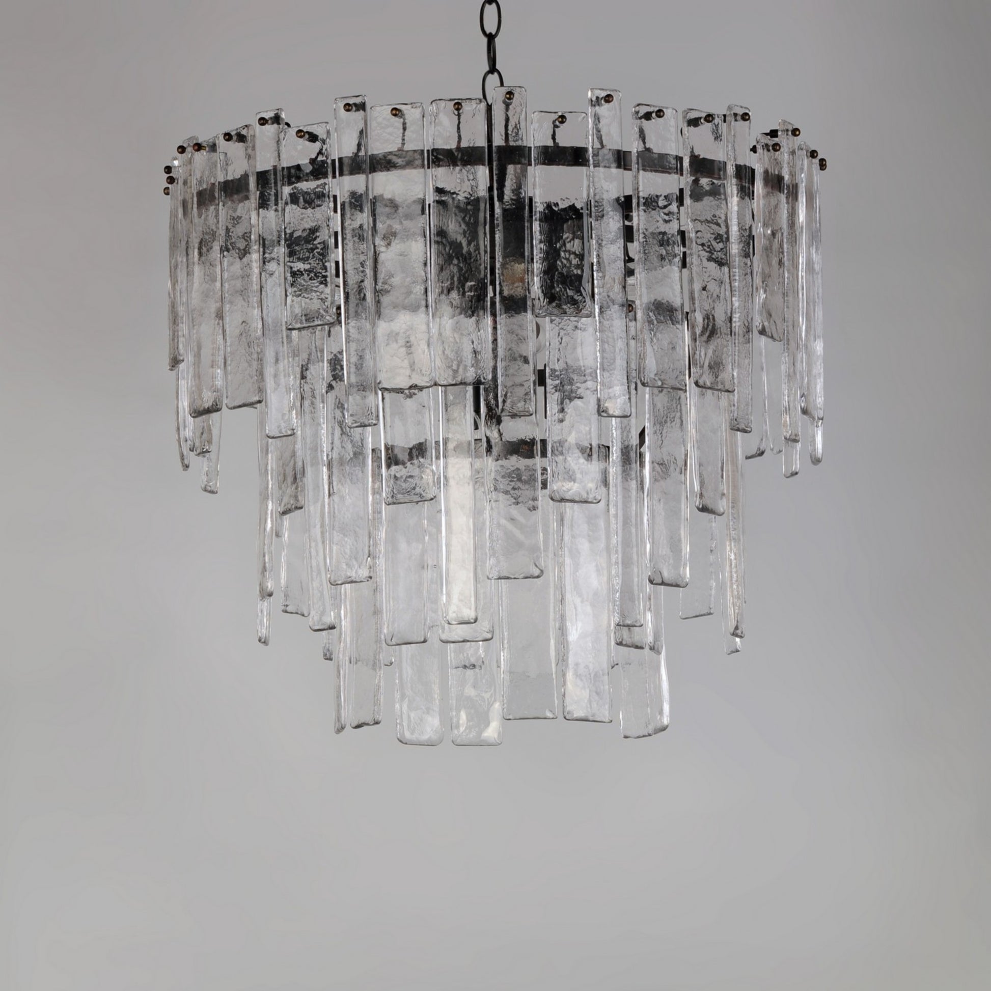 Warren 24" 9-Light Pendant, Dark Bronze Finish - Bees Lighting