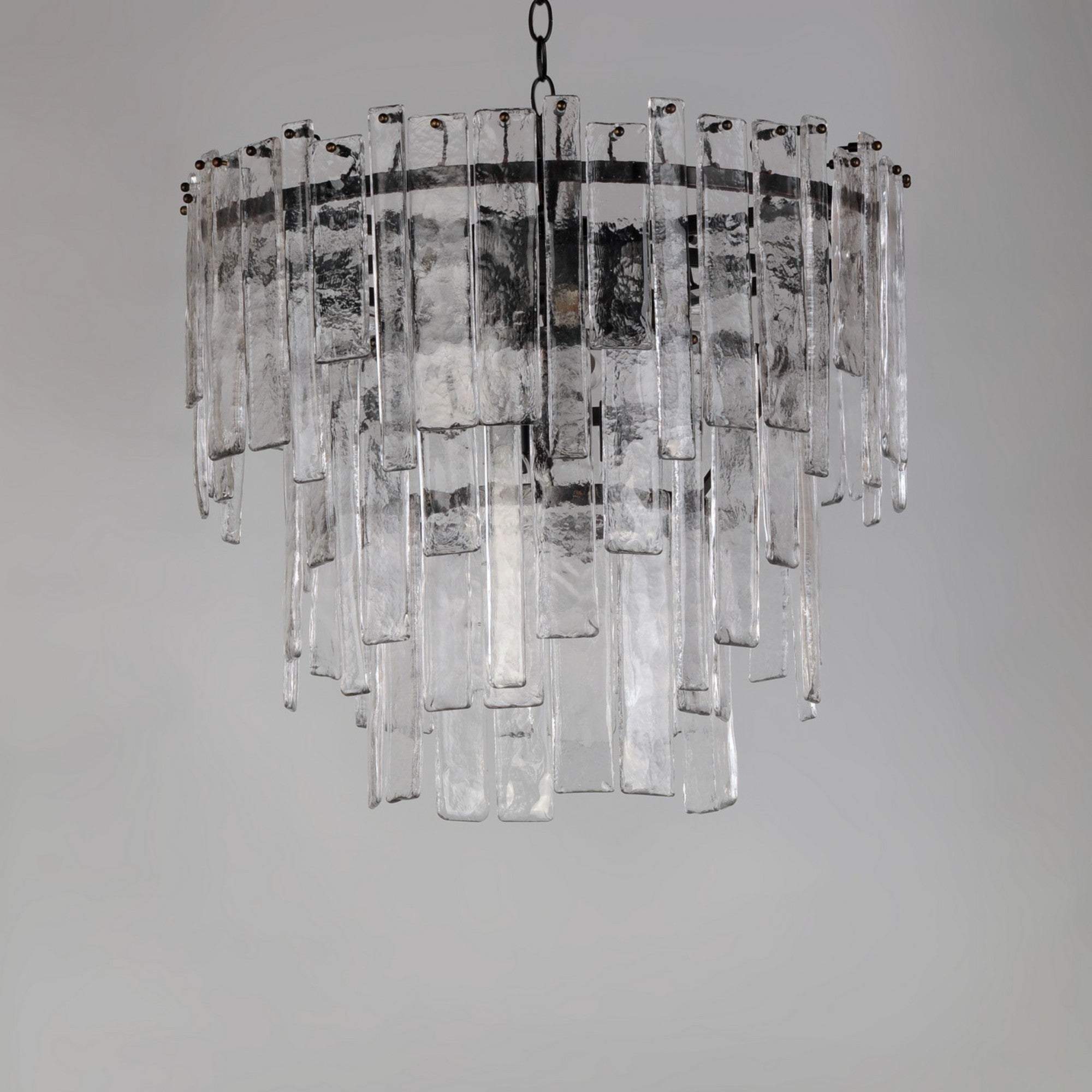 Warren 24" 9-Light Pendant, Dark Bronze Finish