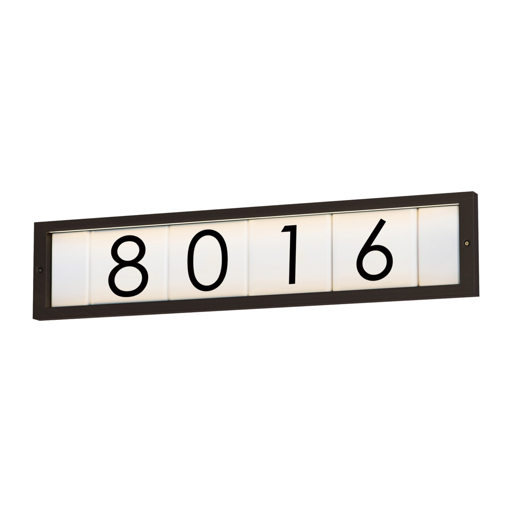 Address 25" LED Address Clean Frame - Bees Lighting