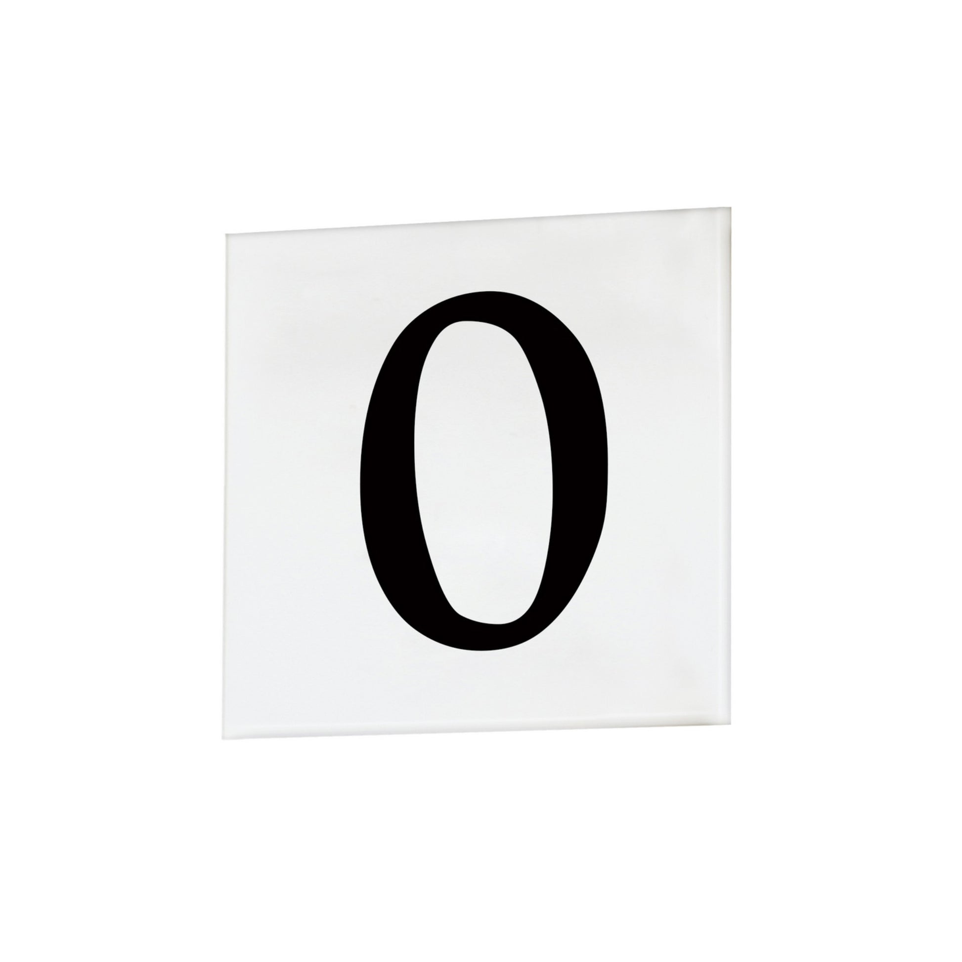 4" Square Address Tile Numbers - Bees Lighting