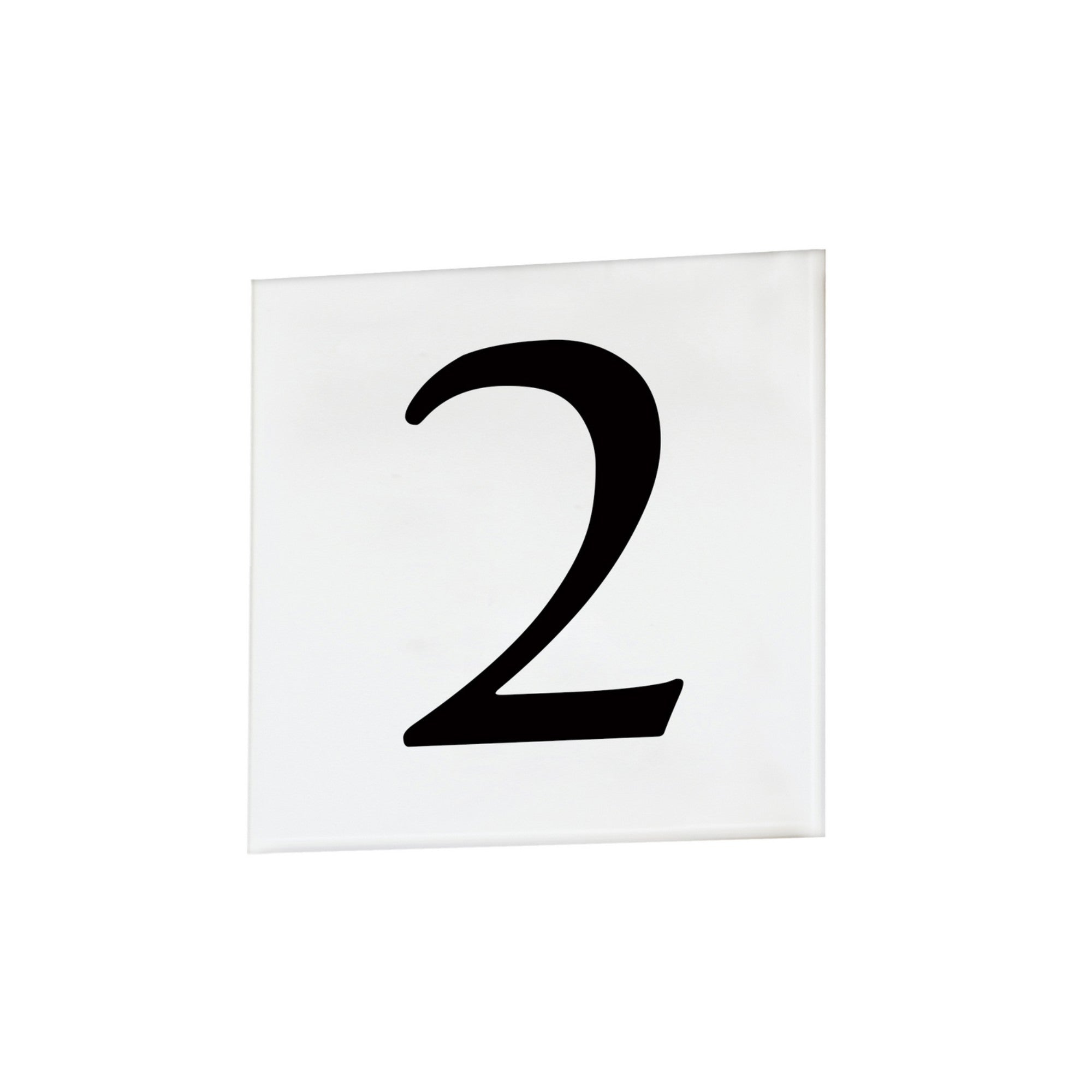 4" Square Address Tile Numbers - Bees Lighting