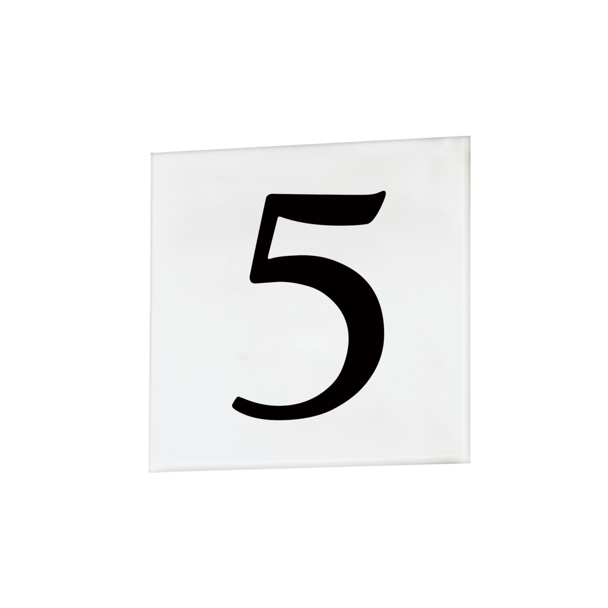 4" Square Address Tile Numbers - Bees Lighting