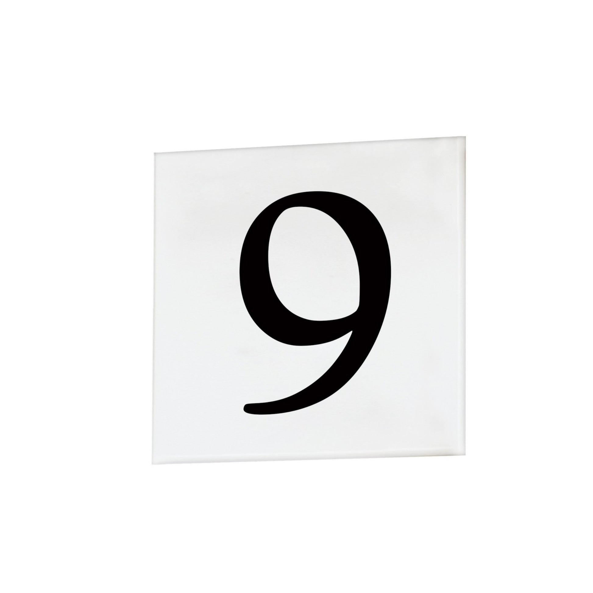4" Square Address Tile Number 6/9 - Bees Lighting