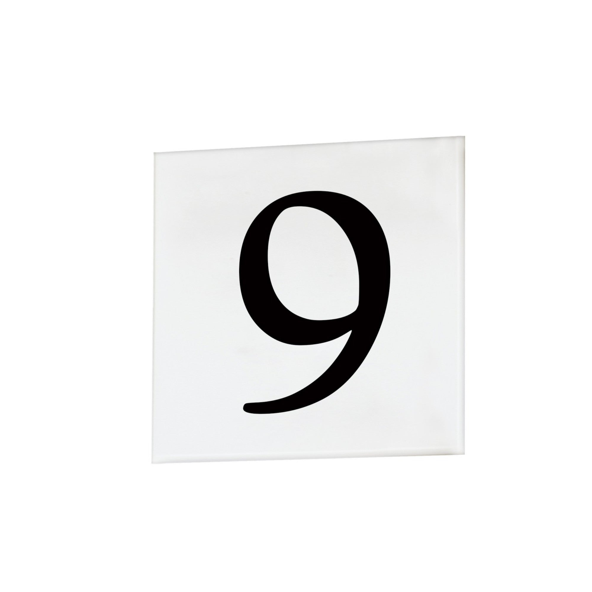 4" Square Address Tile Number 6/9 - Bees Lighting