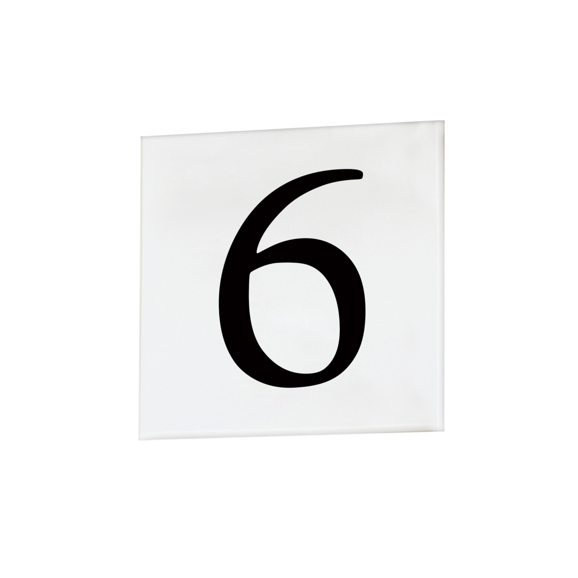 4" Square Address Tile Numbers - Bees Lighting