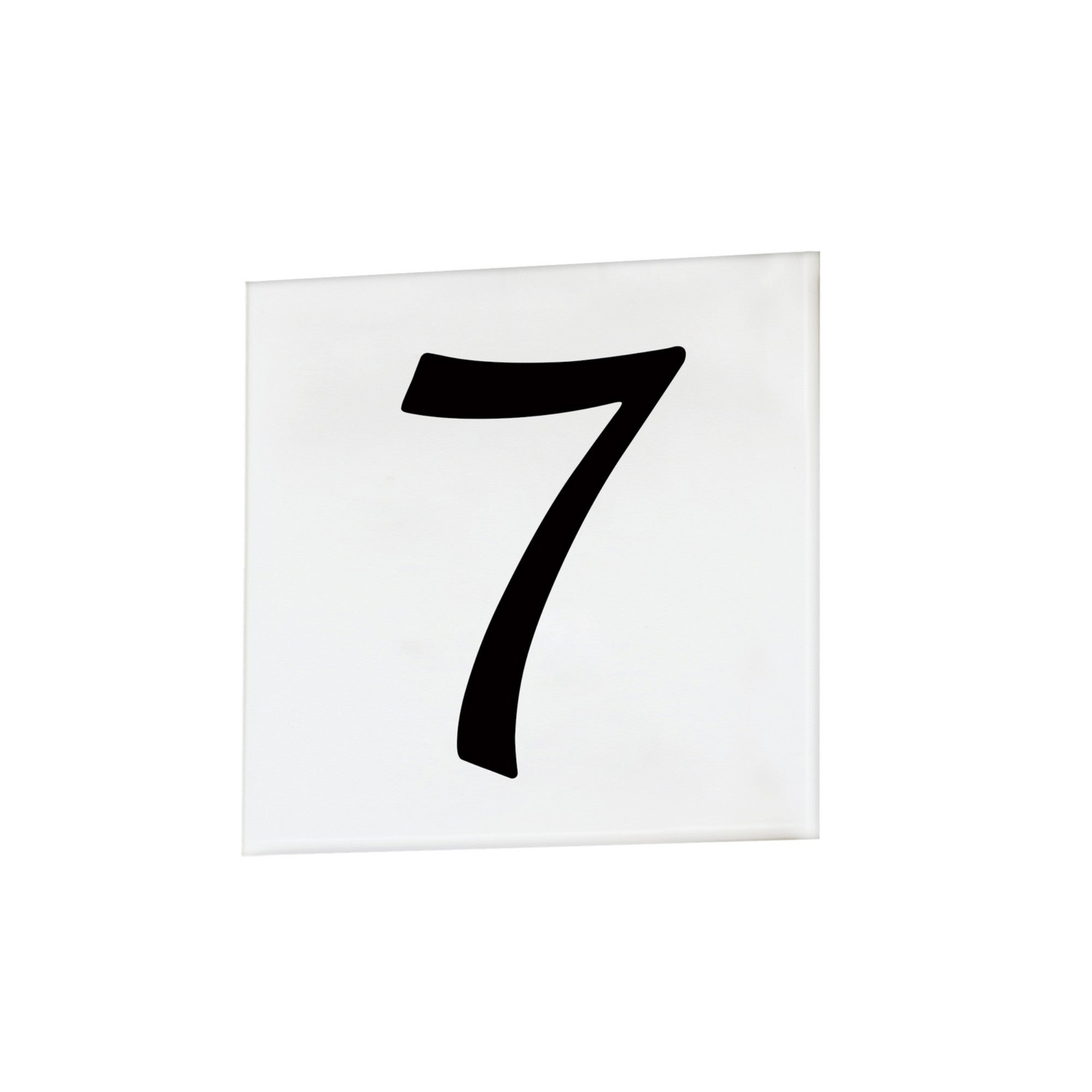 4" Square Address Tile Numbers - Bees Lighting