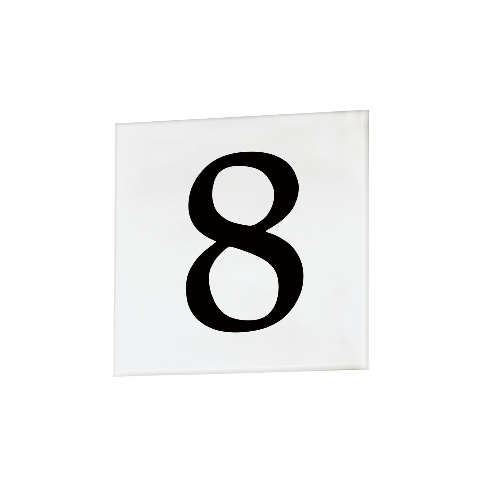 4" Square Address Tile Numbers - Bees Lighting
