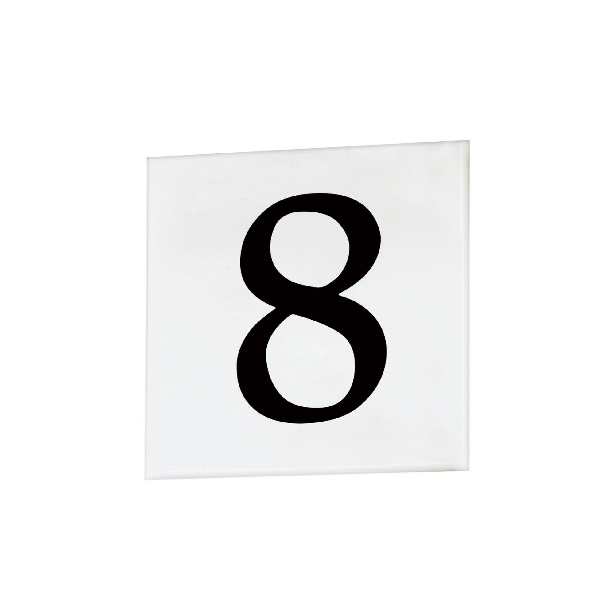 4" Square Address Tile Numbers - Bees Lighting