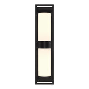 Ren 2-Light 23" Outdoor Wall Sconce, Black Finish - Bees Lighting