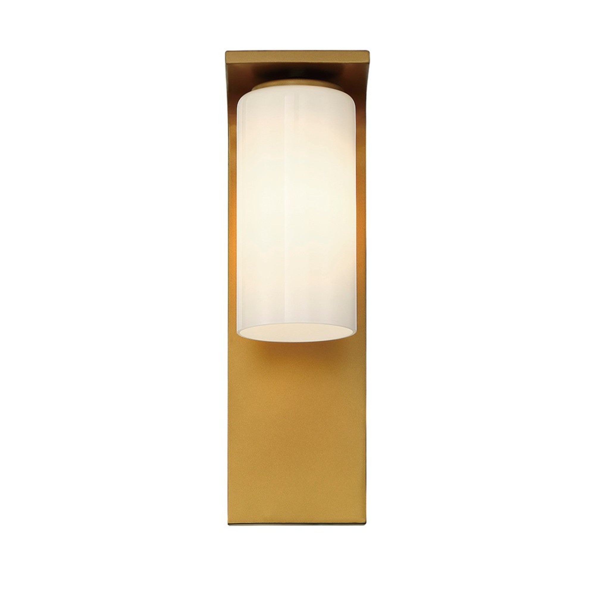 Colonne 20" Outdoor Wall Sconce, Gold Finish