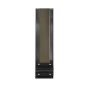 Admiral 19" LED Outdoor Wall Sconce, Gold & Black Finish - Bees Lighting