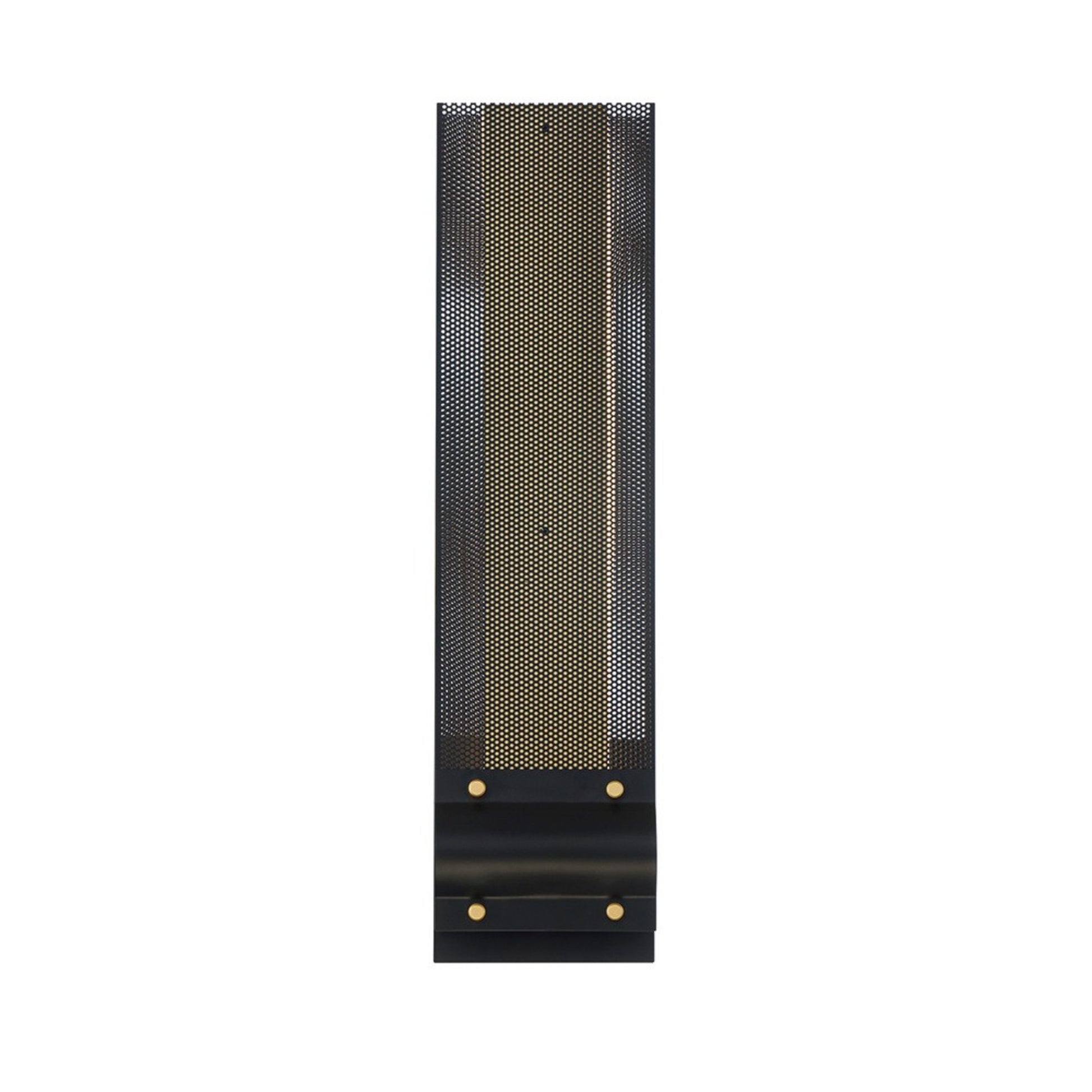 Admiral 19" LED Outdoor Wall Sconce, Gold & Black Finish - Bees Lighting