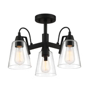 Beckonridge 3 Lights Semi flush Mount Light - Bees Lighting